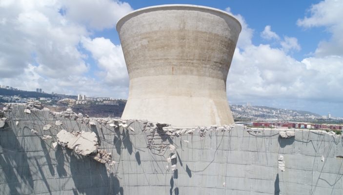 הלבניות בחיפה  המבנה אינו יציב ועלול לקרוס, יש להרוס אותו מיידית בצורה יזומה